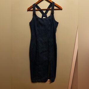 Dark Blue Denim Dress